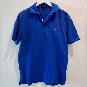 Ralph Lauren Blue Polo Shirt Classic Fit